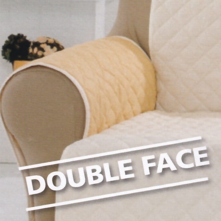 Copridivano 3 posti trapuntato Genius Natural double face